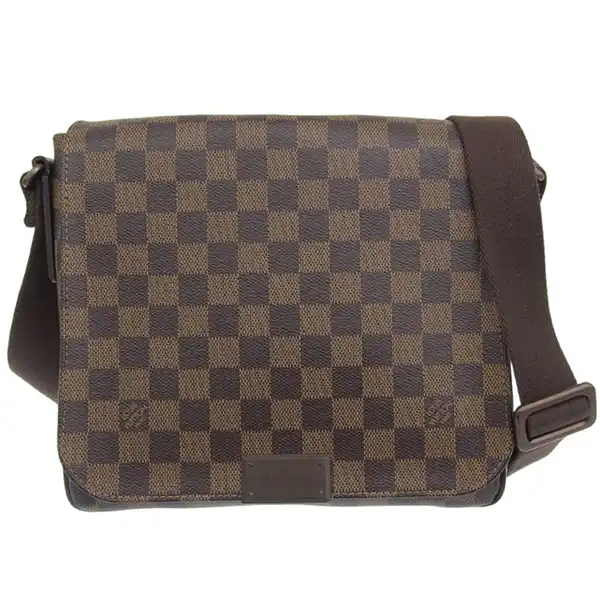 ルイヴィトン LOUIS VUITTON ダミエ ディストリクトPM ショルダーバッグ エベヌ N41213 中古 LV1770