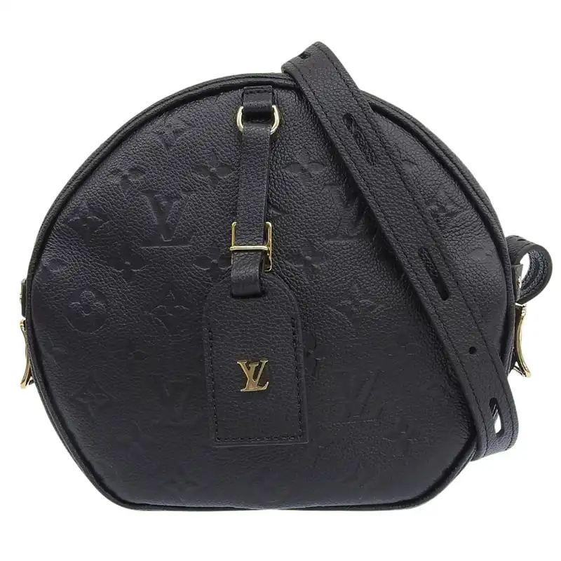 ルイヴィトン LOUIS VUITTON モノグラム アンプラント ボワット シャポー スープルMM ノワール M45649 中古 LV1774