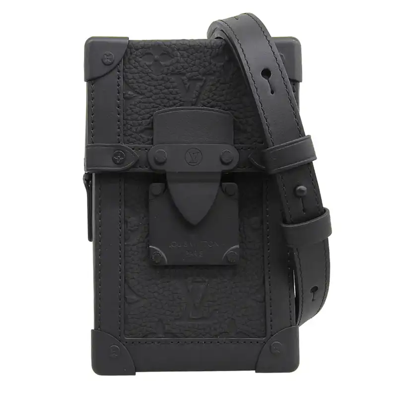 ルイヴィトン LOUIS VUITTON ヴェルティカル トランク ウェアラブル ウォレット トリヨン ノワール M82070 中古 LV1784