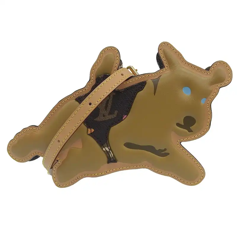 ルイヴィトン LOUIS VUITTON モノグラム クラギー ドッグ オンストラップ ショルダーバッグ チョコレート M83342 美品 LV1903