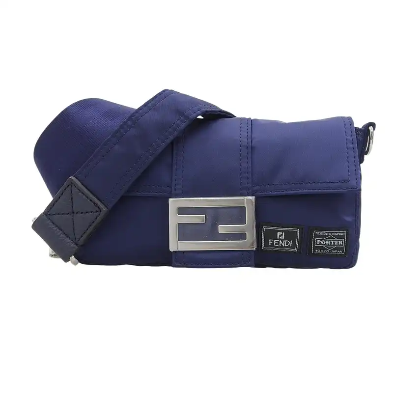 http://フェンディ%20FENDI%20マンマバケット%20ポーターコラボ%202WAYバッグ%20ボディバッグ%20ハンドバッグ%20ナイロン%20ブルー%207AS138%20美品%20OB2663