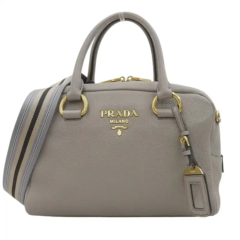 http://プラダ%20PRADA%20ヴィッテロフェニックス%202WAY%20ハンドバッグ%20ショルダーバッグ%20レザー%20グレージュ%201BB086%20中古%20OB2719