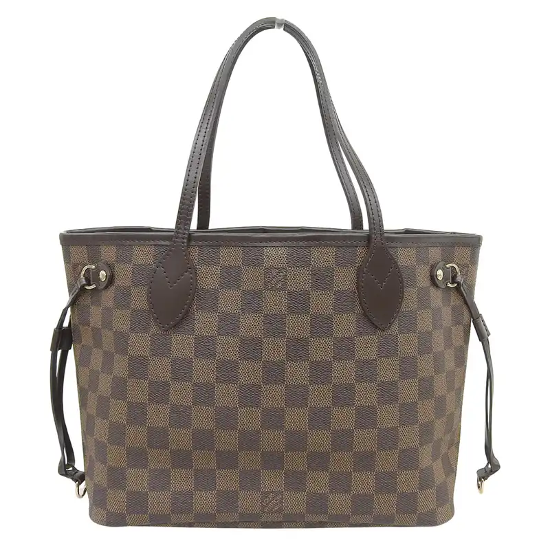 http://ルイヴィトン%20LOUIS%20VUITTON%20ダミエ%20ネヴァーフルPM%20トートバッグ%20エベヌ%20N51109%20中古%20LV1955