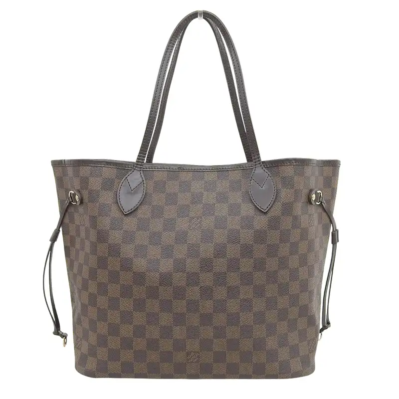 ルイヴィトン LOUIS VUITTON ダミエ ネヴァーフルMM トートバッグ エベヌ N51105 中古 LV1960