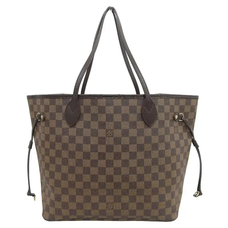 ルイヴィトン LOUIS VUITTON ダミエ ネヴァーフルMM トートバッグ エベヌ N51105 中古 LV1961