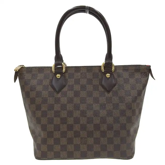 ルイヴィトン LOUIS VUITTON ダミエ サレヤPM ハンドバッグ トートバッグ エベヌ N51183 中古 LV1973