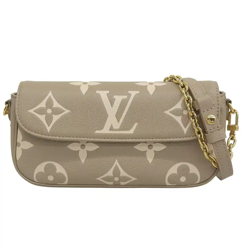 http://ルイヴィトン%20LOUIS%20VUITTON%20モノグラムアンプラント%20ウォレットオンチェーンアイビー%20トゥルトレールクレーム%20M82211%20中古%20LV1983
