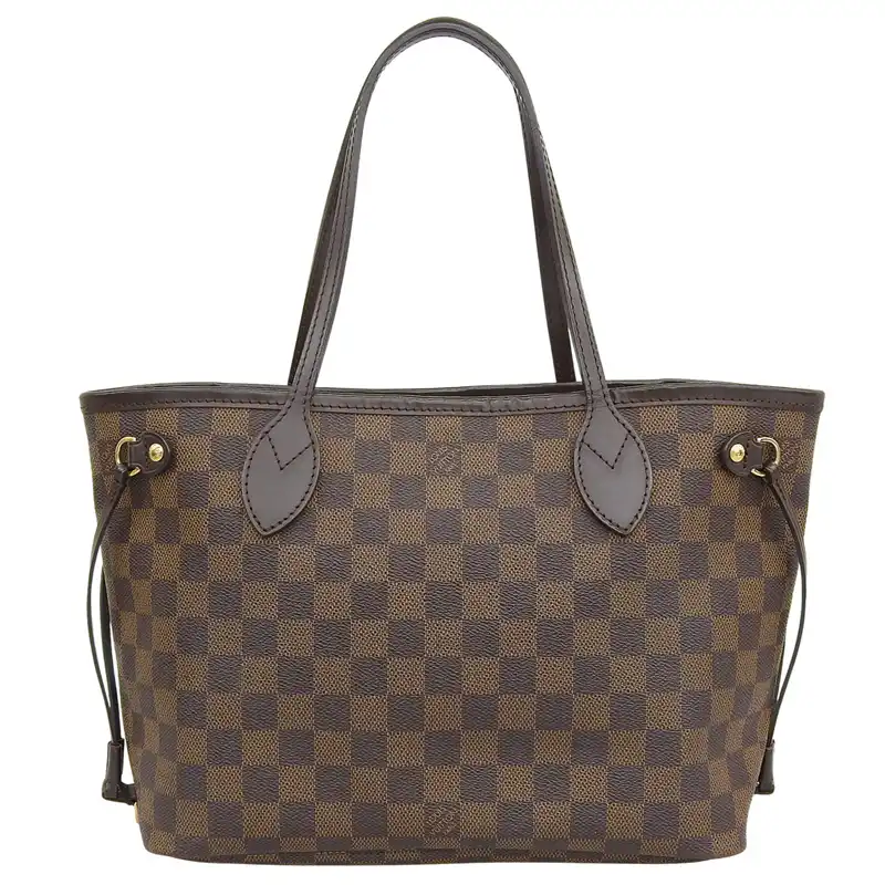 http://ルイヴィトン%20LOUIS%20VUITTON%20ダミエ%20ネヴァーフルPM%20トートバッグ%20エベヌ%20N51109%20中古%20LV1988