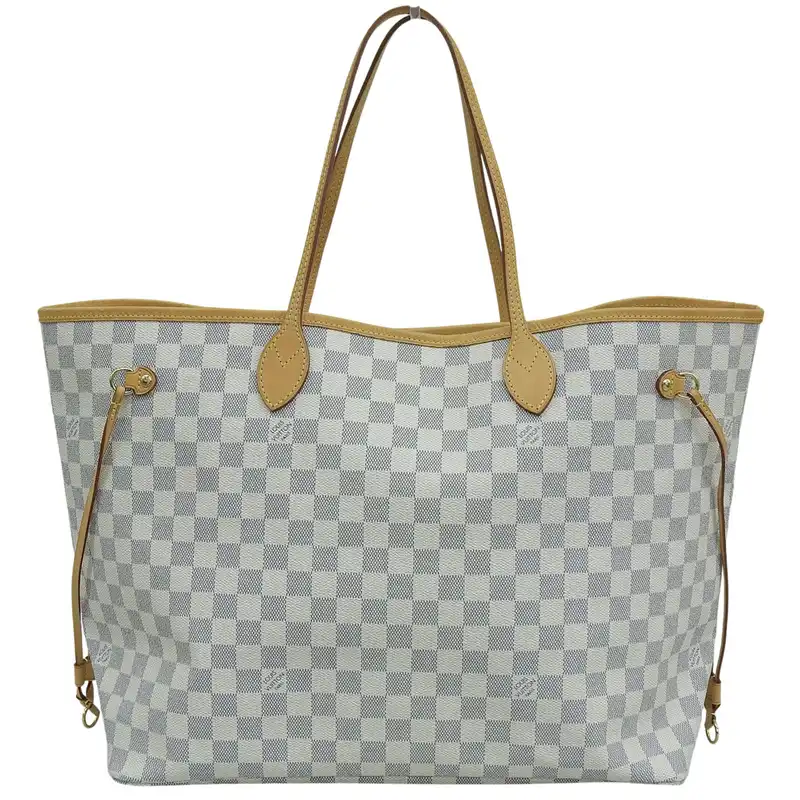 ルイヴィトン LOUIS VUITTON ダミエ アズール ネヴァーフルGM トートバッグ N40602 中古 LV1990