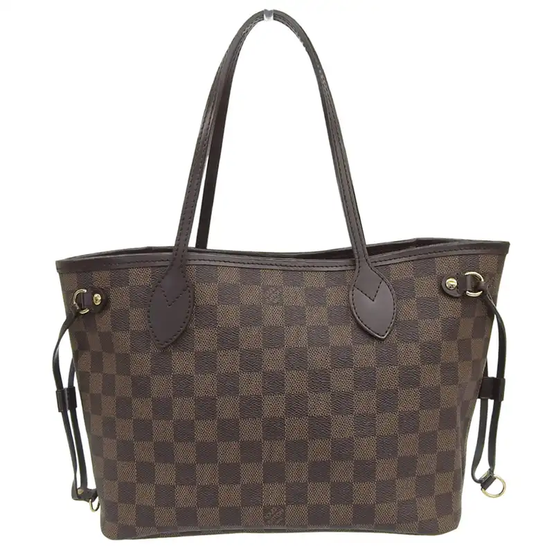 http://ルイヴィトン%20LOUIS%20VUITTON%20ダミエ%20ネヴァーフルPM%20トートバッグ%20エベヌ%20N51109%20中古%20LV2002