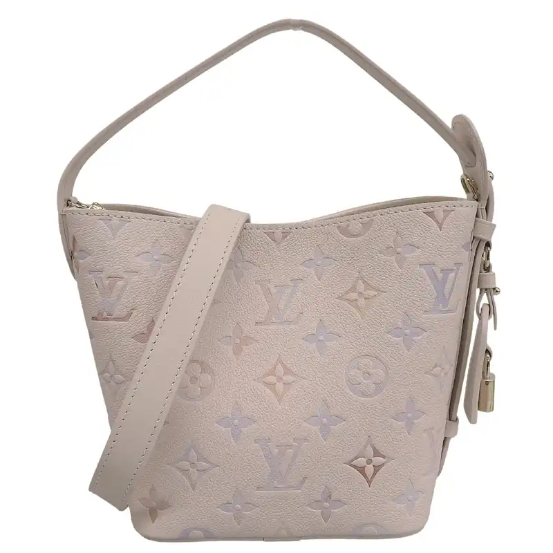 ルイヴィトン LOUIS VUITTON モノグラム アンプラント オール インBB 2WAYバッグ ドリーム クリーム M25673 中古 LV2010