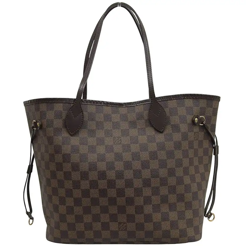 ルイヴィトン LOUIS VUITTON ダミエ ネヴァーフルMM トートバッグ エベヌ N51105 中古 LV2016