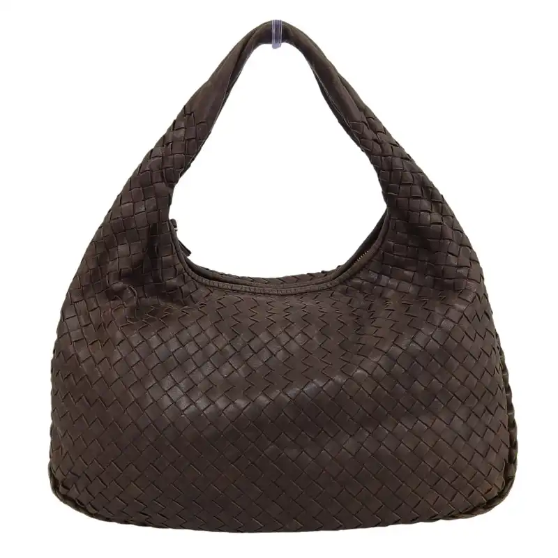 http://ボッテガヴェネタ%20BOTTEGA%20VENETA%20イントレチャート%20ワンショルダー%20ショルダーバッグ%20レザー%20ブラウン%20115653%20中古%20OB2782