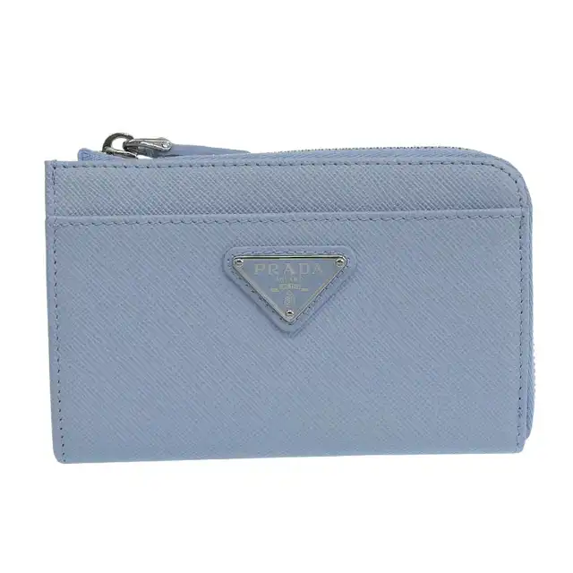 http://プラダ%20PRADA%20コインケース%20キーケース%20キーチェーン%20サフィアーノ%20レザー%20ライトブルー%201PP122%20中古%20OBB0656