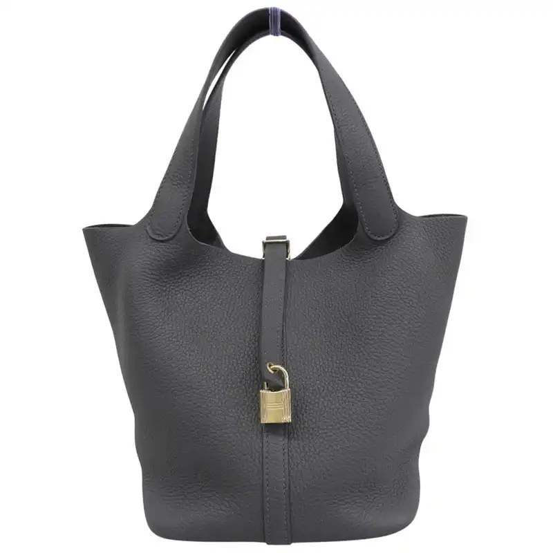 エルメス HERMES ピコタンロックMM 22 ハンドバッグ トリヨンクレマンス アルドワーズ W刻印 2024年 中古 HE1211
