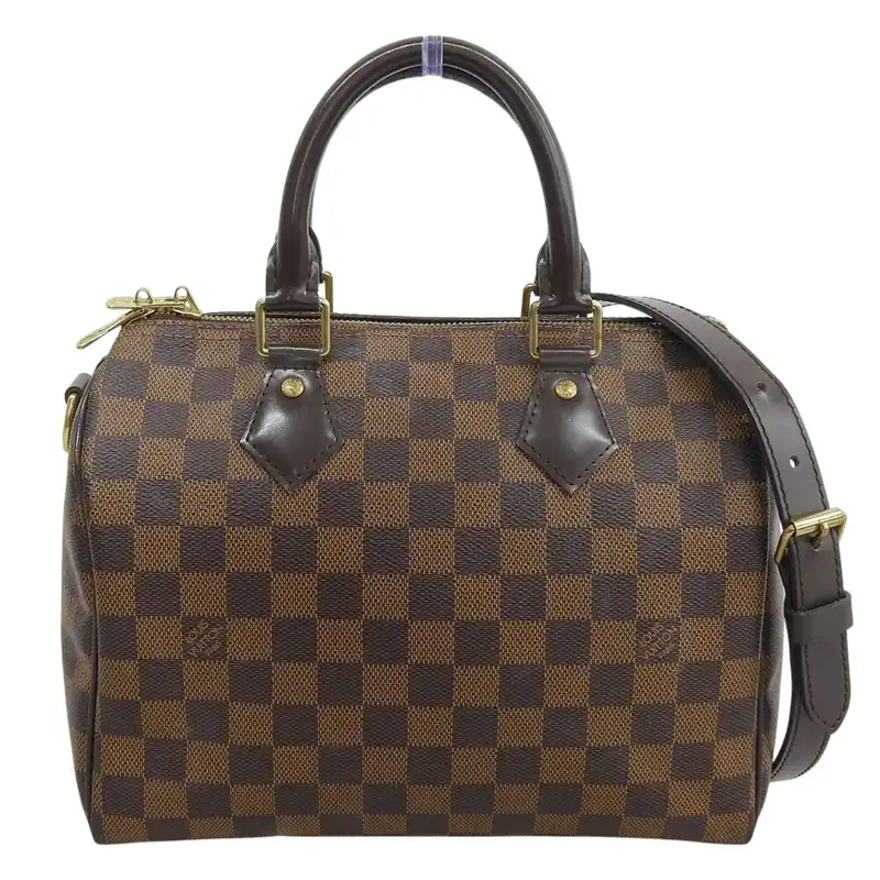 ルイヴィトン LOUIS VUITTON ダミエ スピーディバンドリエール25 2WAYバッグ ハンドバッグ ショルダーバッグ N41368 中古 LV2043
