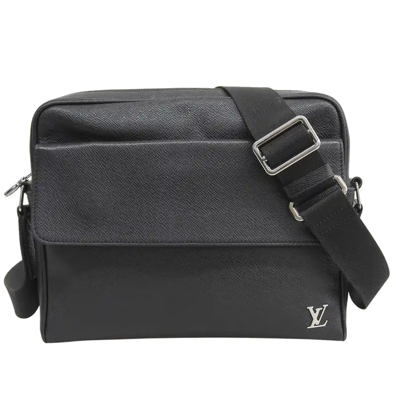 ルイヴィトン LOUIS VUITTON タイガ アレックス・メッセンジャー ショルダーバッグ ブラック M30260 中古 LV2049