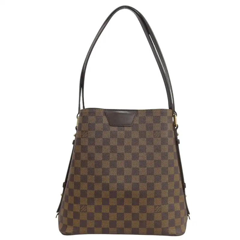 ルイヴィトン LOUIS VUITTON ダミエ カバ リヴィントン トートバッグ ショルダーバッグ エベヌ N41108 中古 LV2051
