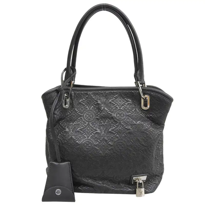 ルイヴィトン LOUIS VUITTON モノグラム アンティア リリアPM トートバッグ ショルダーバッグ ノワール M94202 中古 LV2053