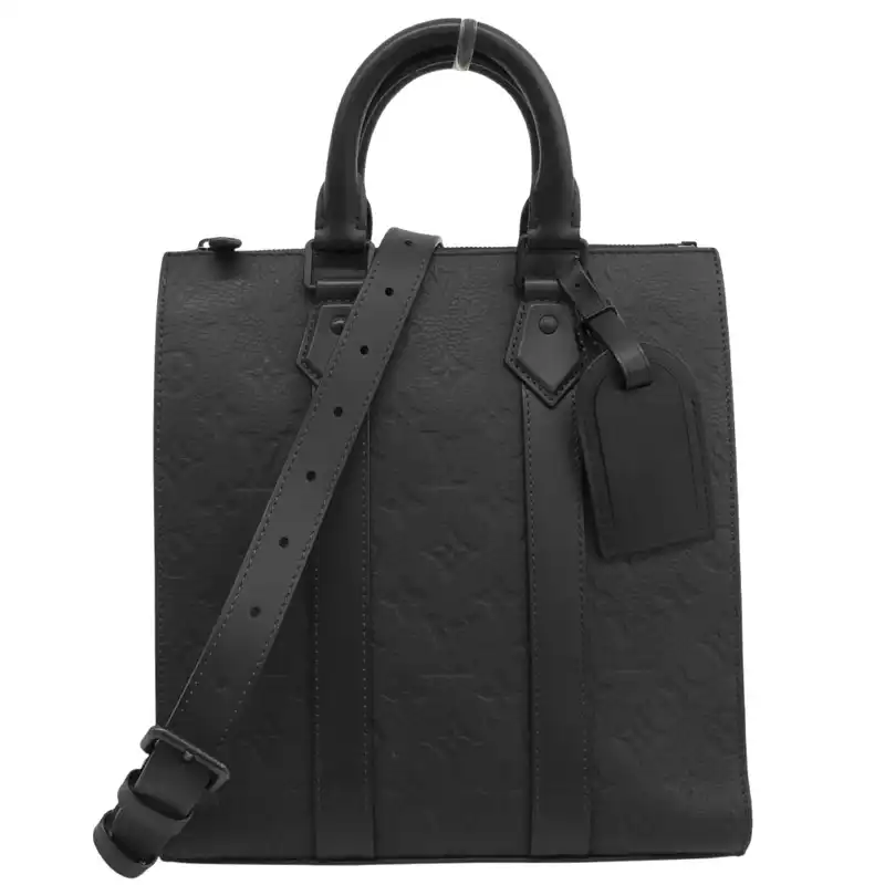 ルイヴィトン LOUIS VUITTON モノグラム トリヨン サックプラ クロス 2WAYバッグ トートバッグ ノワール M21884 中古 LV2054