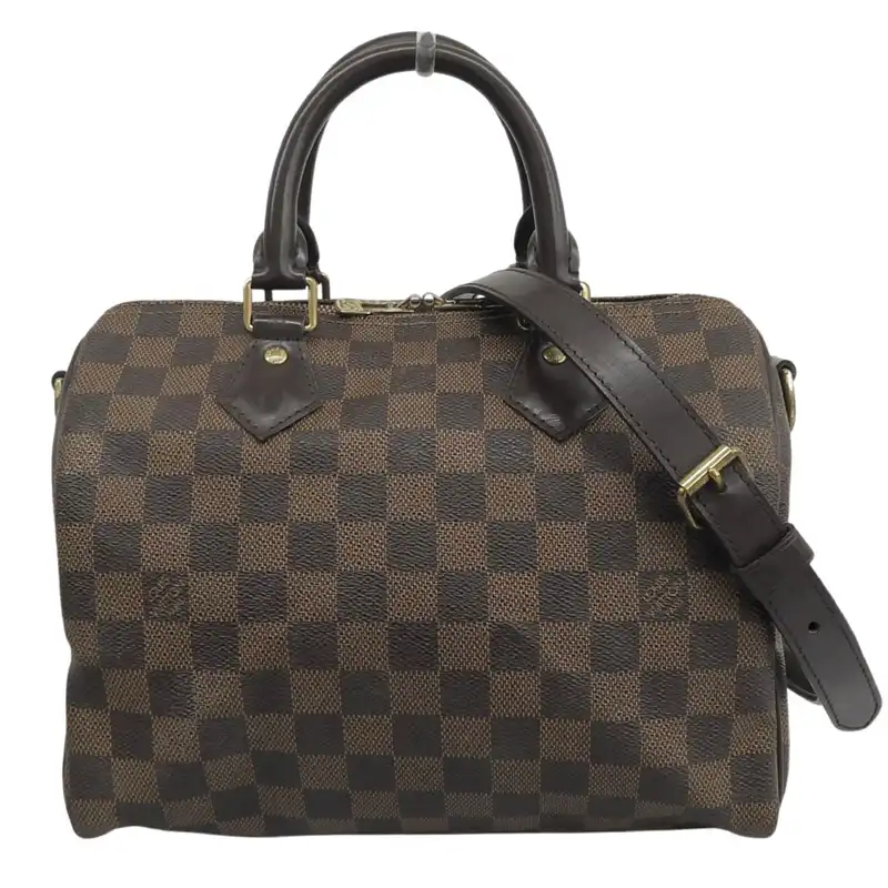ルイヴィトン LOUIS VUITTON ダミエ スピーディバンドリエール25 2WAYバッグ ハンドバッグ ショルダーバッグ N41368 中古 LV2056