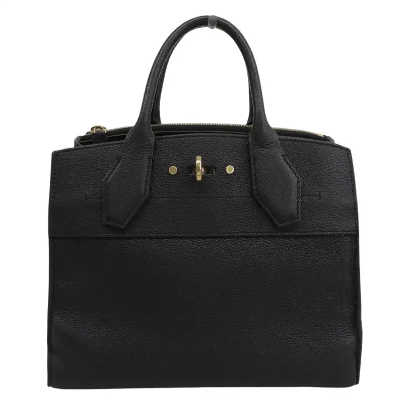 ルイヴィトン LOUIS VUITTON トリヨン シティスティーマーMM ハンドバッグ ノワール M53028 中古 LV2057