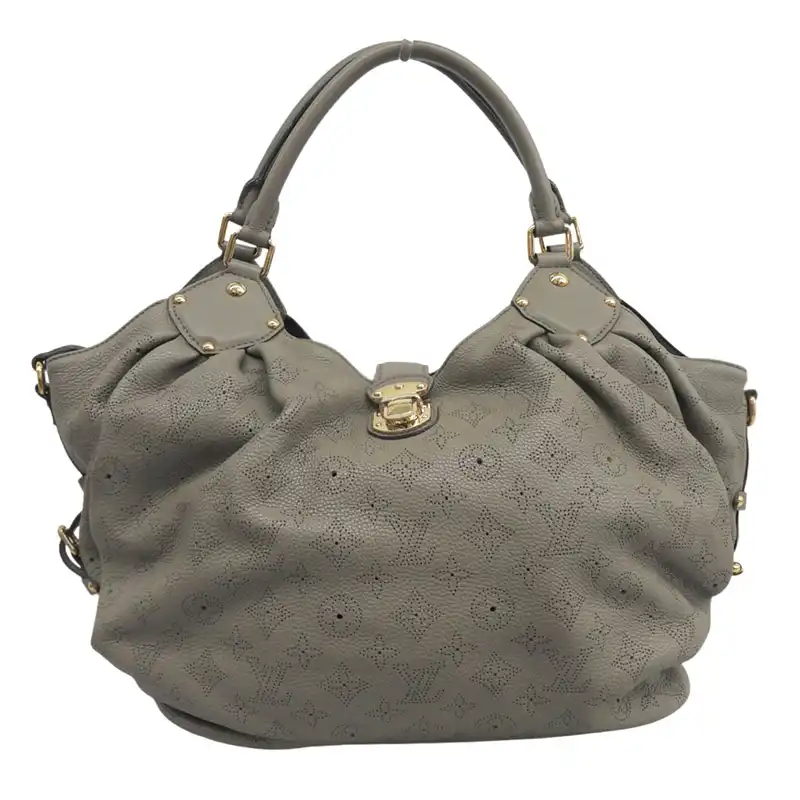 ルイヴィトン LOUIS VUITTON モノグラム マヒナ マヒナL ショルダーバッグ ハンドバッグ グリペルル M93821 中古 LV2059