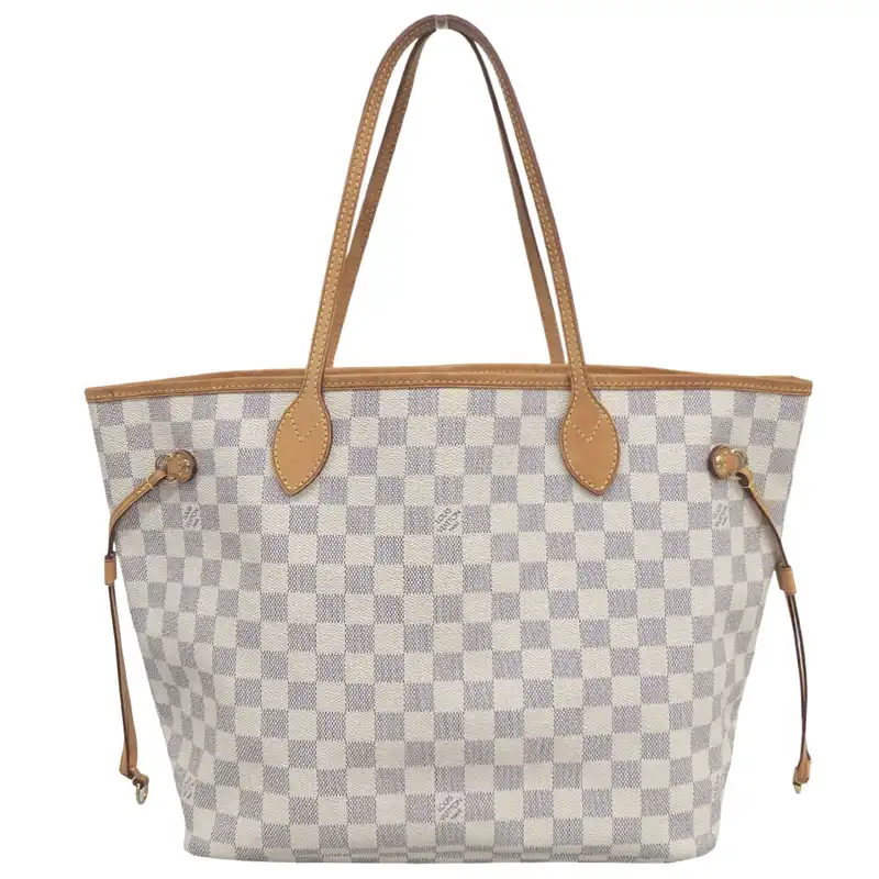 ルイヴィトン LOUIS VUITTON ダミエ アズール ネヴァーフルMM トートバッグ N51107 中古 LV2083