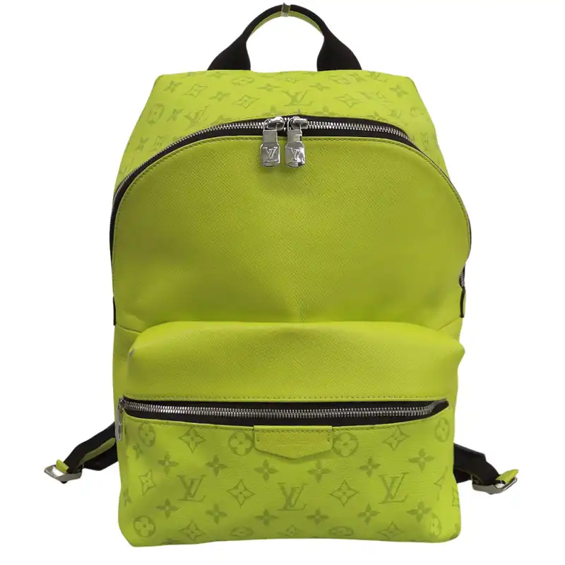 ルイヴィトン LOUIS VUITTON タイガラマ ディスカバリー バックパック リュックサック イエロー M30228 中古 LV2085