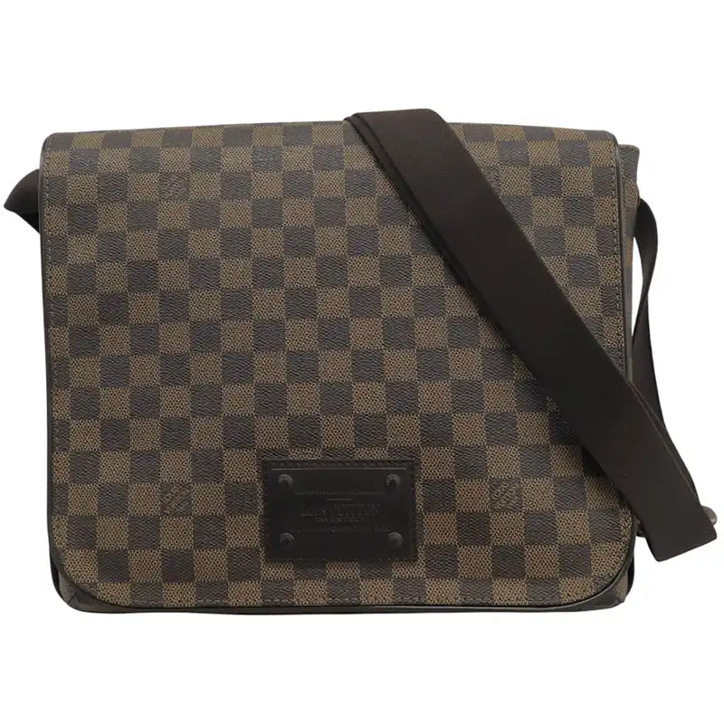 http://ルイヴィトン%20LOUIS%20VUITTON%20ダミエ%20ブルックリンMM%20ショルダーバッグ%20エベヌ%20N51211%20中古%20LV2091