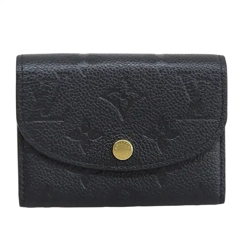 http://ルイヴィトン%20LOUIS%20VUITTON%20モノグラム・アンプラント%20ポルトモネ・ロザリ%20コインケース%20ノワール%20M81455%20中古%20LV2105