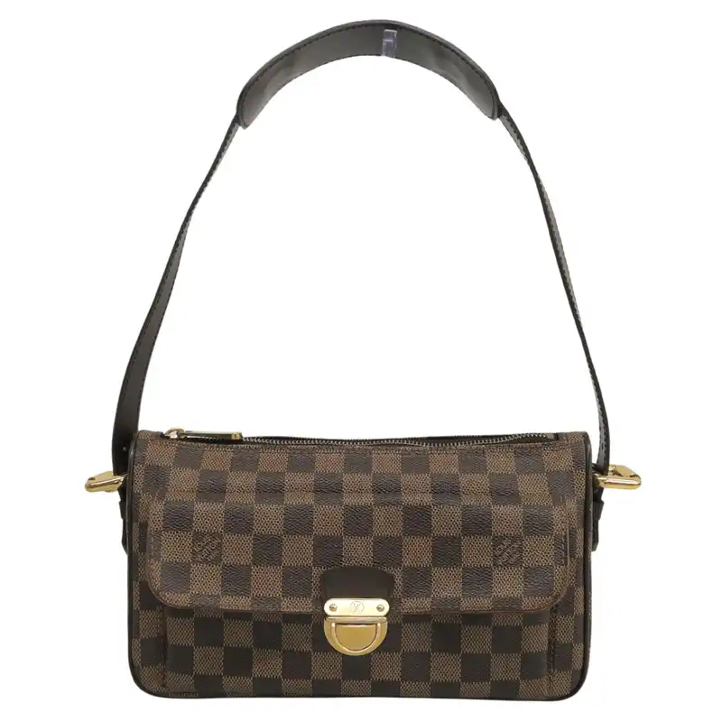 ルイヴィトン LOUIS VUITTON ダミエ ラ ヴェッロGM ショルダーバッグ エベヌ N60006 中古 LV2118