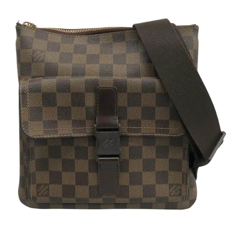 ルイヴィトン LOUIS VUITTON ダミエ ポシェット メルヴィール ショルダーバッグ 斜め掛けショルダー エベヌ M51127 中古 LV2120