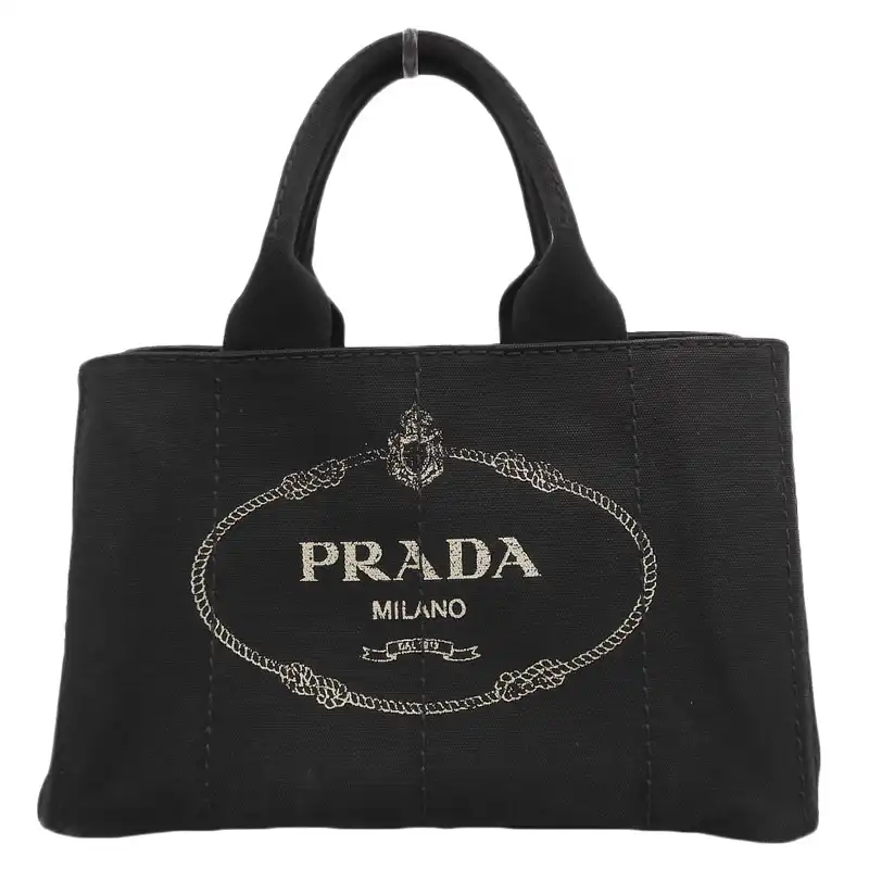 http://プラダ%20PRADA%20カナパ%20トートバッグ%20キャンバス%20ブラック%20BN1877%20中古%20OB2868