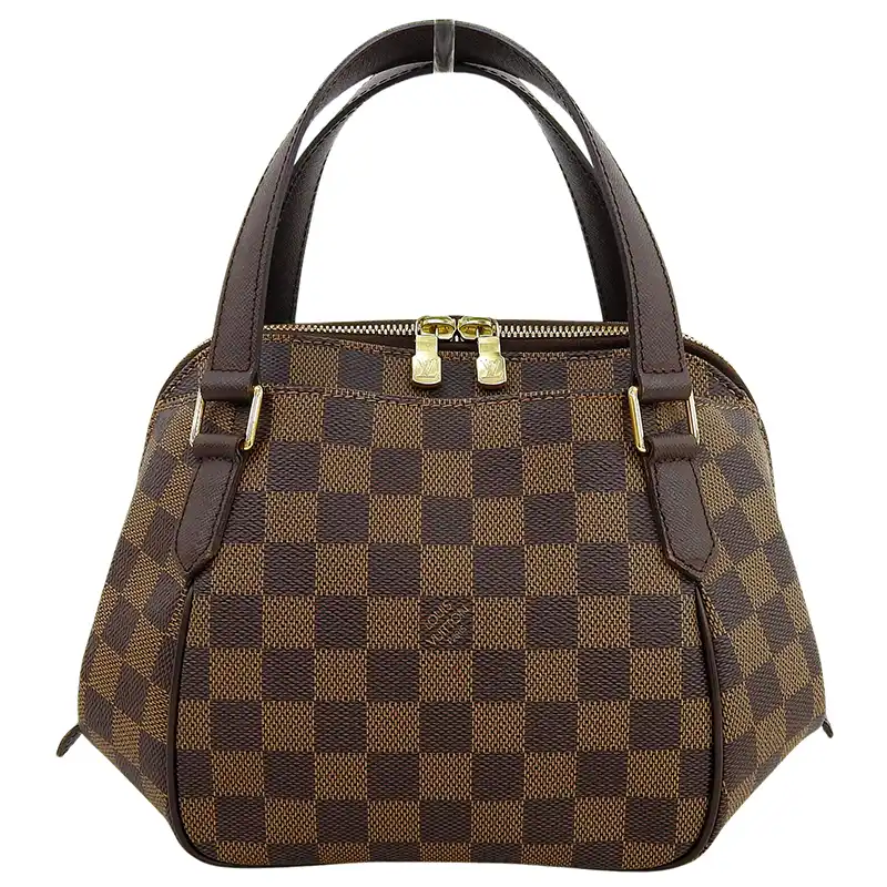 ルイヴィトン LOUIS VUITTON ダミエ ベレムPM ハンドバッグ エベヌ N51173 中古 LV2149