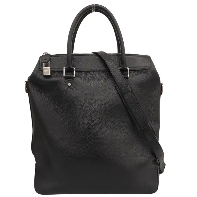 ルイヴィトン LOUIS VUITTON グリニッジ 2WAYバッグ トートバッグ ショルダーバッグ トリヨン ブラック M94476 中古 LV2163