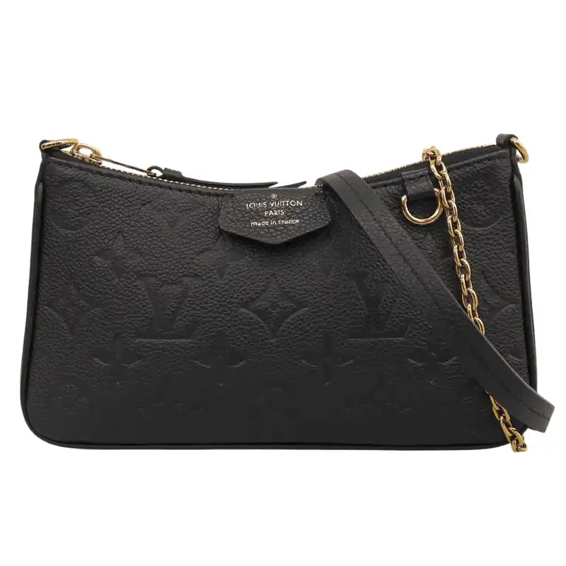 ルイヴィトン LOUIS VUITTON モノグラム アンプラント イージー ポーチ 2WAY ハンドバッグ ショルダー ノワール M80349 中古 LV2168