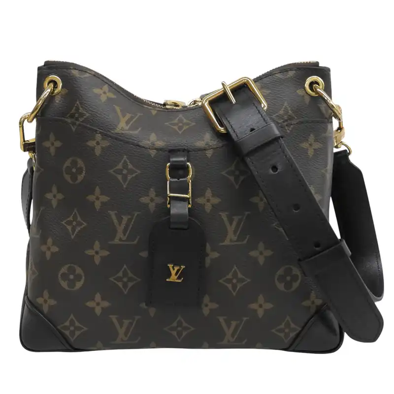 http://ルイヴィトン%20LOUIS%20VUITTON%20モノグラム%20オデオンNMPM%20ショルダーバッグ%20ノワール%20M45353%20中古%20LV2177