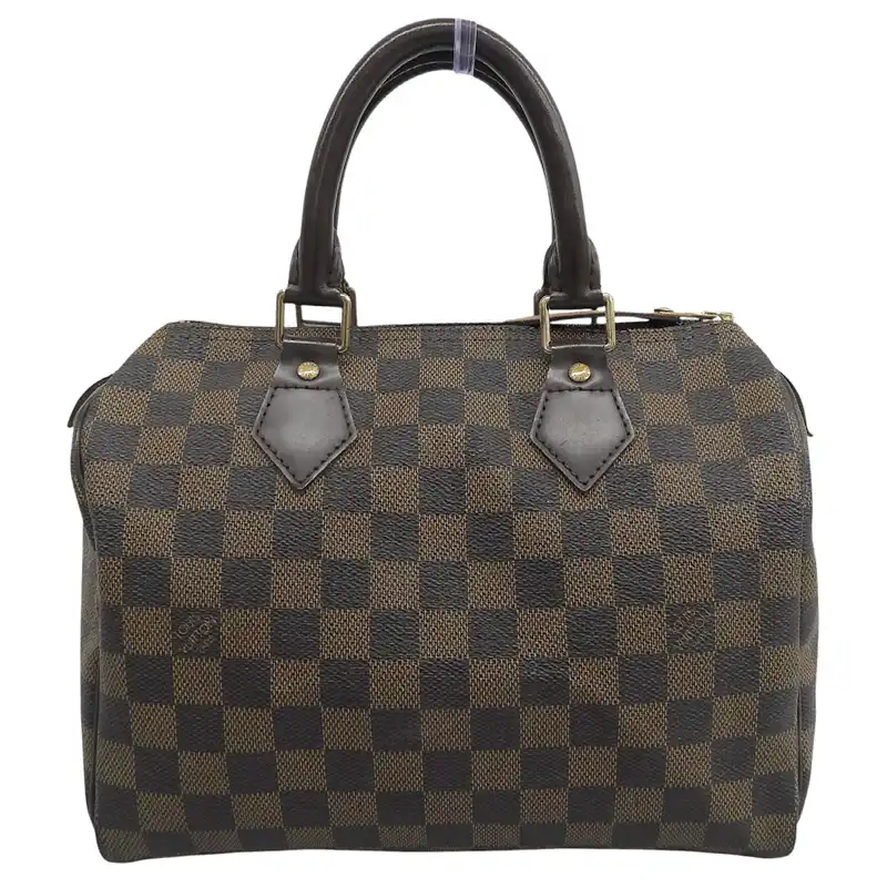 ルイヴィトン LOUIS VUITTON ダミエ スピーディ25 ハンドバッグ エベヌ N41532 中古 LV2217