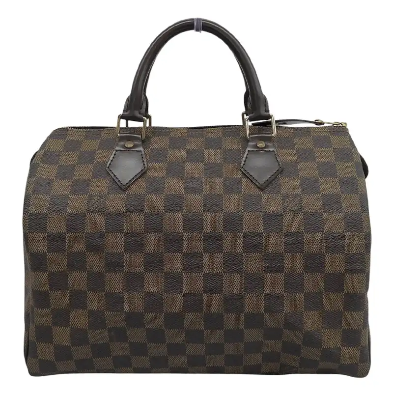 ルイヴィトン LOUIS VUITTON ダミエ スピーディ30 ハンドバッグ エベヌ N41531 中古 LV2219