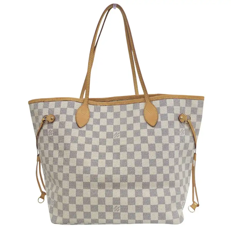 ルイヴィトン LOUIS VUITTON ダミエ アズール ネヴァーフルMM トートバッグ N51107 中古 LV2250