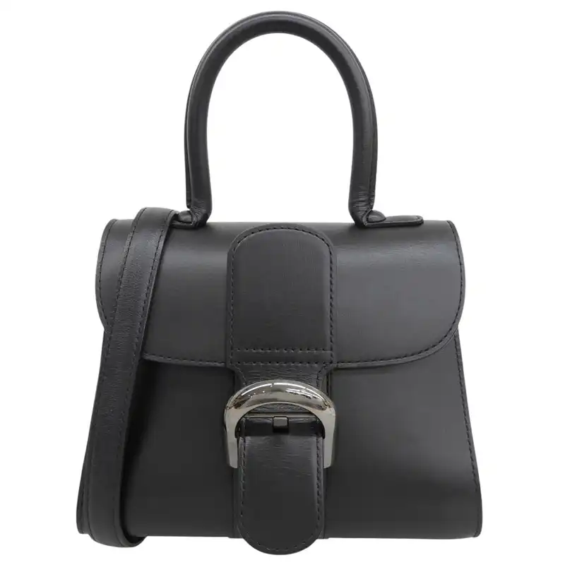 http://デルヴォー%20DELVAUX%20ブリヨンミニ%202WAYバッグ%20ハンドバッグ%20ショルダーバッグ%20レザー%20ブラック%20AA0406AAM099ZDO%20中古%20OB2956