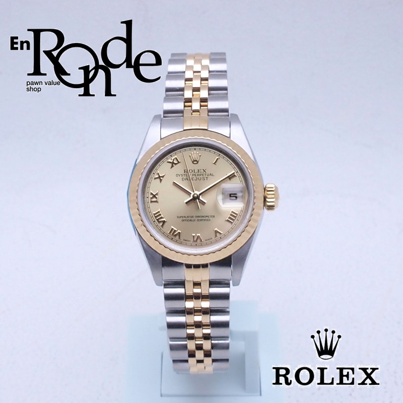 【超レア品！! 】ロレックス　ROLEX レディース腕時計クロコダイル