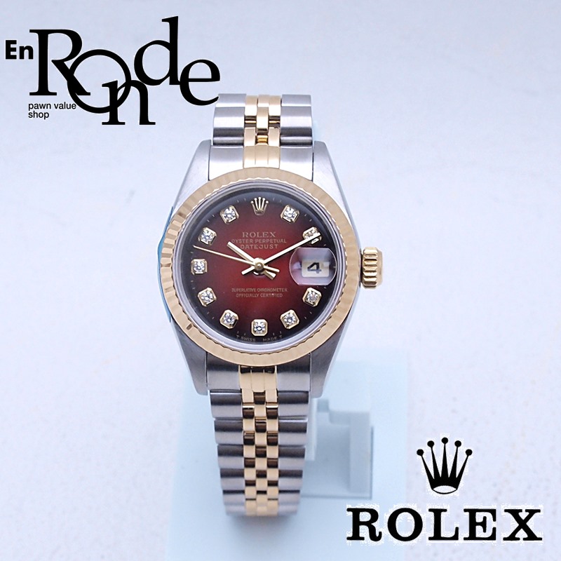 ロレックス ROLEX レディース腕時計 デイトジャスト 69173G SS/YG 