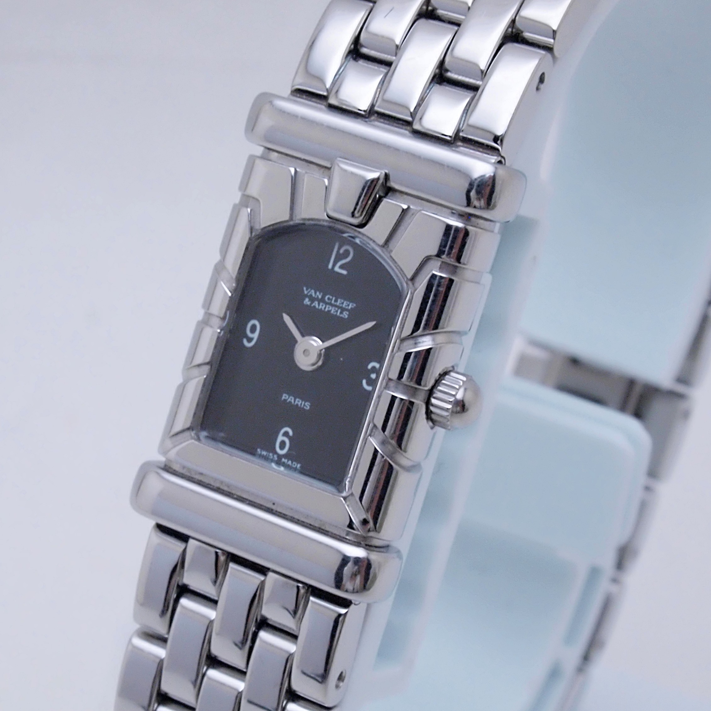 ヴァンクリーフ&アーペル レディース腕時計 ファサード 531963T5 SS ...