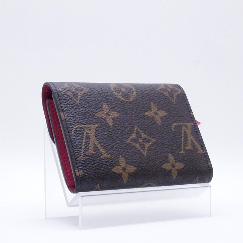 ルイ・ヴィトン LOUISVUITTON モノグラム 小銭入れ ポルトモネ・ロザリ M41939 フューシャ 中古 | ロンド 大阪天神橋筋6丁目