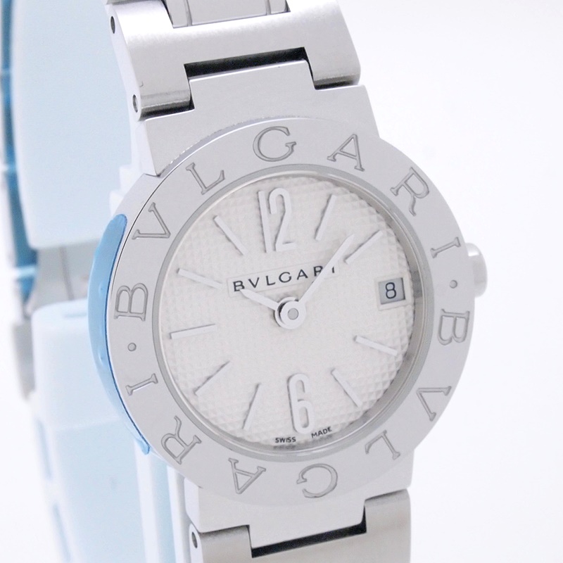 ブルガリ Bvlgari レディース腕時計 ブルガリブルガリ 23ss Ss ホワイト文字盤 中古 おすすめ ロンド 大阪天神橋筋6丁目