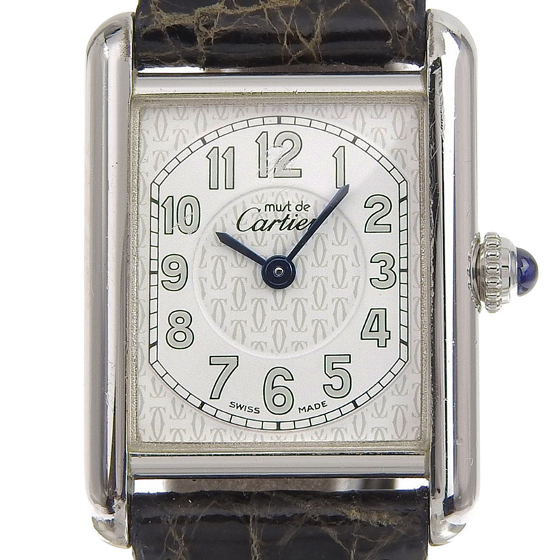 カルティエ CARTIER 時計 マストタンク レディース クォーツ 腕時計 
