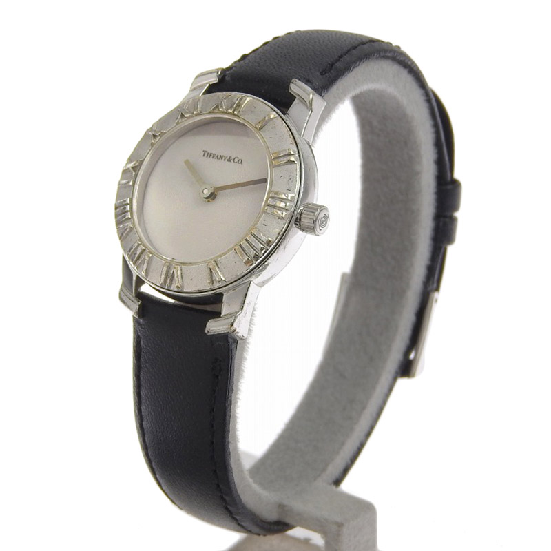 ティファニー TIFFANY&Co. アトラス ラウンド レディース 腕時計 SV925 シルバー 文字盤 クォーツ ウォッチ VLP 90198418