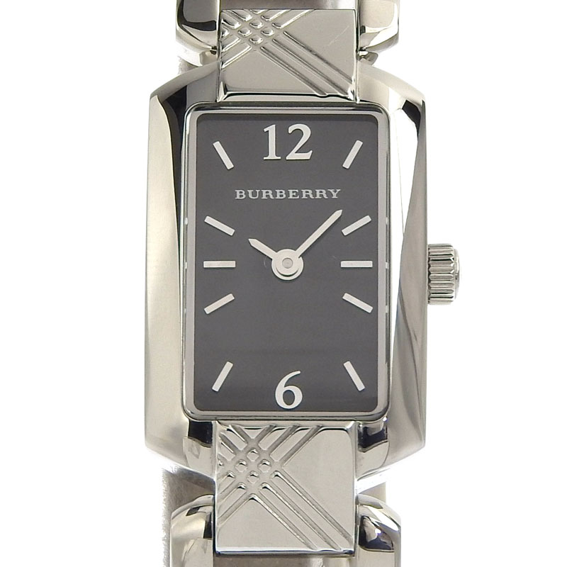 バーバリー BURBERRY レクタンギュラー レディース クォーツ 腕時計 SS 